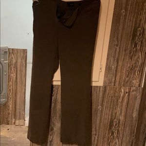 Brown slacks